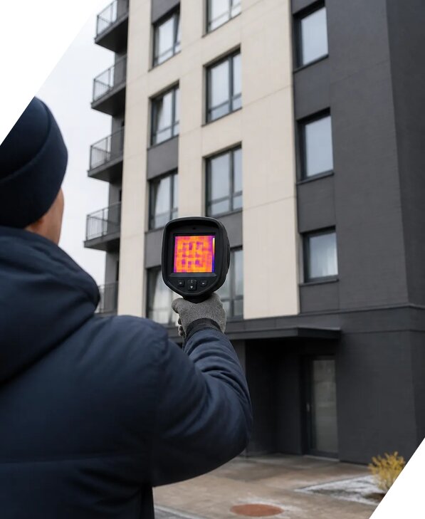 Тепловизионное обследование зданий в Протвине от 5088 р. | ЭкспертизаРоссия