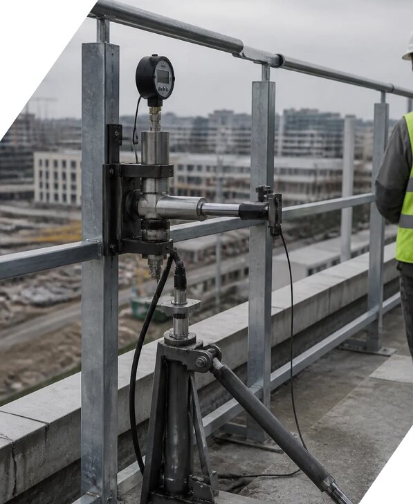 Испытание ограждений лестниц и крыш в Протвине от 5088 р. | ЭкспертизаРоссия