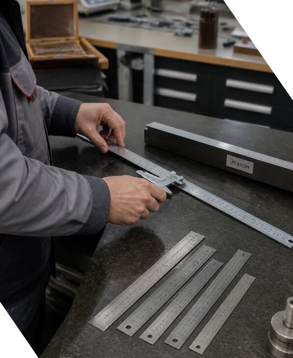 Поверка измерительных линеек с оформлением документов в Протвине